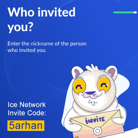 Ice Network Referral Invite Code is